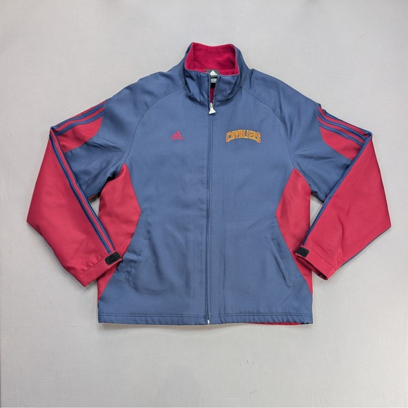 adidas Other - Adidas Cleveland Cavaliers Full Zip Fleece Lined Jacket